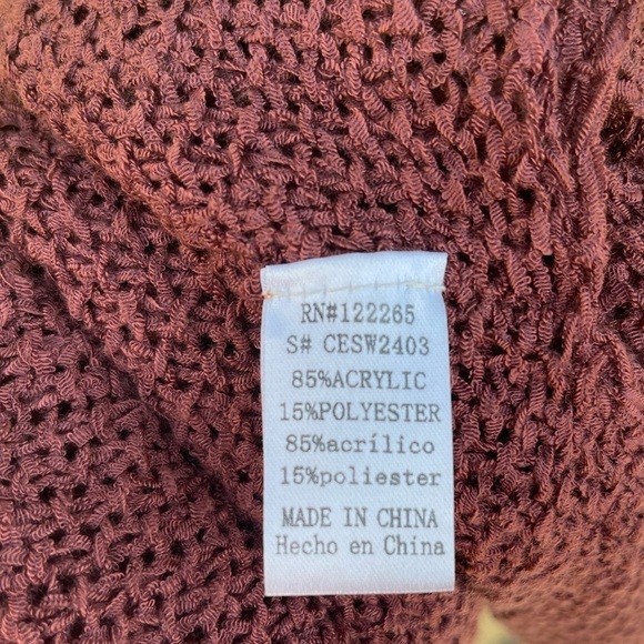 ADORA Open Front Long Sleeve Cardigan
Sweater Size S/M - Picture 4 of 10